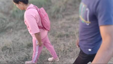 Indian School girl Outdoor jungle Sex viral video MMS