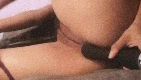 Masturbating in front of the camera