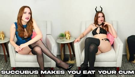 Succubus Makes You Eat Your Cum - HD 1080 - JOI CEI