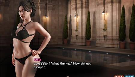 Treasure of Nadia v73022 Part 196 Sofia - Sex In The Pool By LoveSkySan69