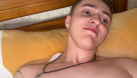 Just One Finger And Alex Is Cumming!