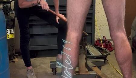 Dweeb Red Bottom Hanging Wedgie