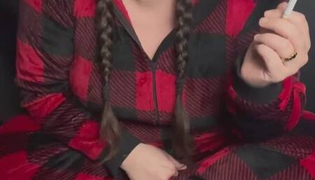 Smoking while sick - coughing and wheezing