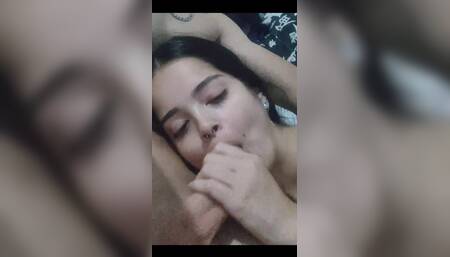 Submissive Wife Debora Prado Gives Blowjob Every Night Before Going to Bed