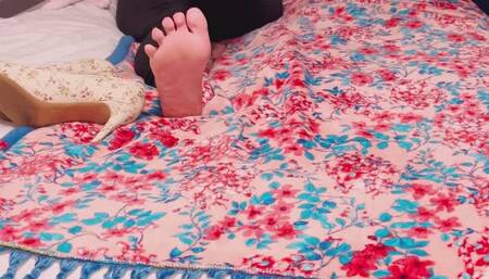 “Daddy” Cums Hard To My Sweaty After Work Soles