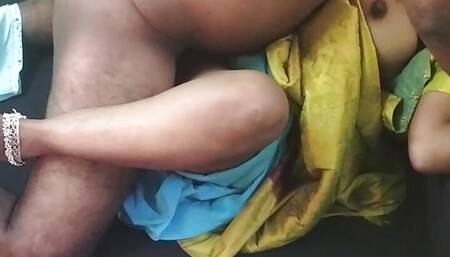 House wife with servent black bed