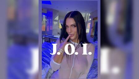 Nylon-Clad JOI with a Whispered Touch????????