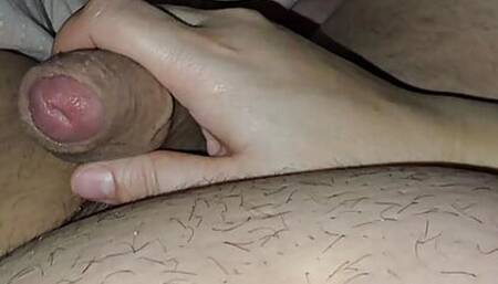 Tattooed step mom hand slip into step son dick and handjob his dick