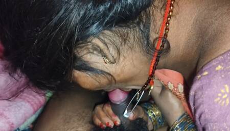 Desi bhabhi apne husband ka lund chus ke pati se maza liya fir husband ne raat me khoob pela hindi audio
