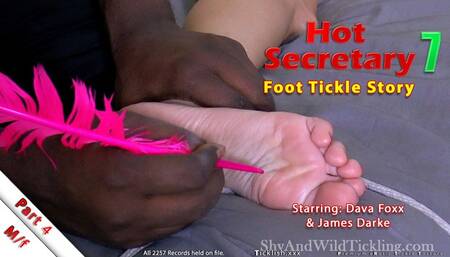 Hot Secretary 7 - Part 4 - Foot Tickle Story - Full