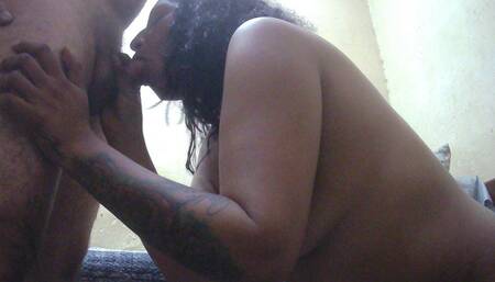 Marianna's Quick Suck & Fuck - Blowjob and Fuck Cum on Her Ass