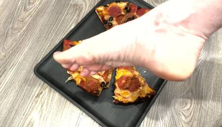 Verbal Humiliation Barefoot Smash Pizza