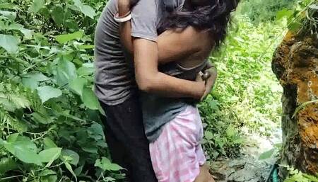Indian Village Step Sister Jangel Me Mangal Outdoor Sex