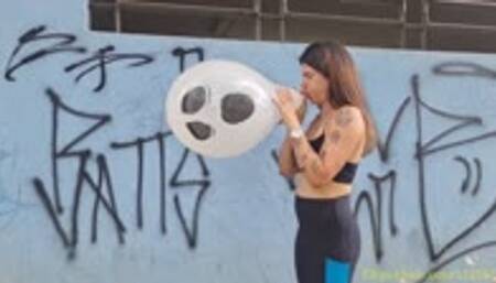 Maya B2P Two Printed Balloons