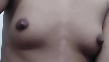 I find my stepsister masturbating on the couch and we end up having lesbian sex alone