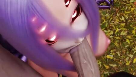 Rachnera Blowjob