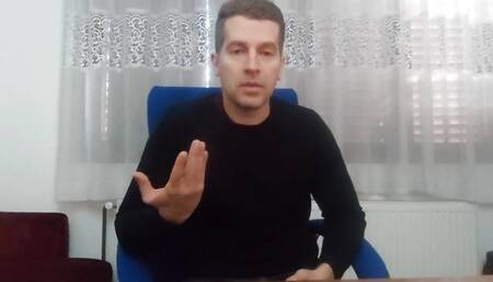 POV Sucking Boss' Big Cock at Work, First Blowjob