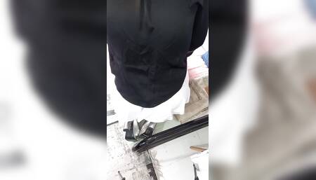 My Sexy Ass Wearing Miniskirt