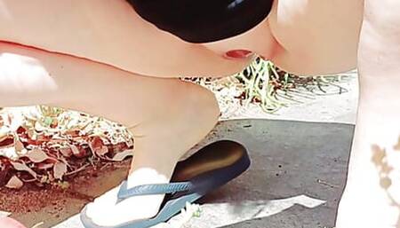 Caring for my plants without my pants