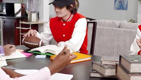 REALITY KINGS - College Girls Nicole Kitt & Alexis Tae Take A Break From Studying To Satisfy Their Sexual Urges