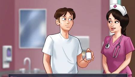 Summertime Saga - Cookie Jar - All Sex Scenes Only - Nurse #1 Part 36