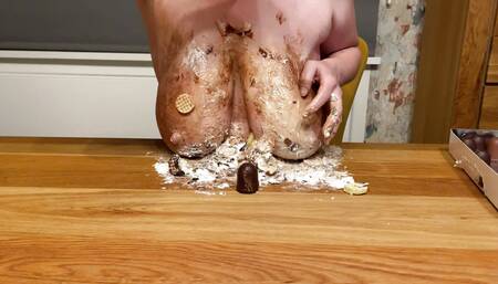 I Crush chocolate marshmallows With My Tits Part 2