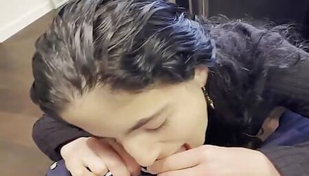 Delicious Business Lunch - Colleague Fuck and Cum Swallow - Vanessa Cliff