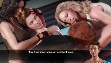 Treasure Of Nadia v75031 Part 208 A Milfy Harem Foursome Good By LoveSkySan69