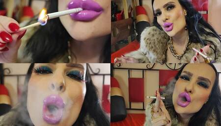Fur Fetish and Smoking Fetish, Slow Motion