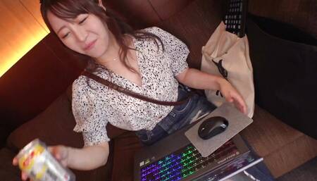 Part1 Piping + Beautiful Ass + Beautiful Legs Pacopacco with Gamer Girls! Erotic Goddess After College 091