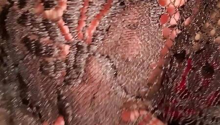 He gets woken up by his girlfriend with a great blowjob and she swallows it all.