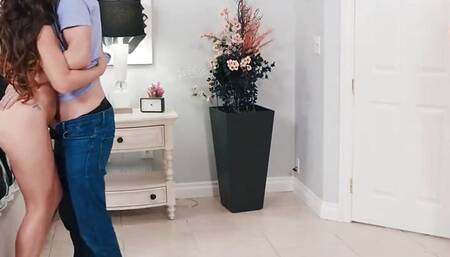 Stepmom's Secret Threesome.Cherie Deville, Lilly Bell Brazzers