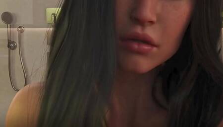 The Seven Realms Scene 1 - Leyala Masturbates in Shower by Thinking the Man She Met