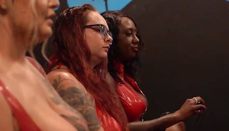 Tony Is a Foot Slave for a Group of Horny Pawgs