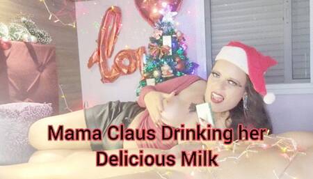 Mama Claus Drinking her Delicious Milk - SFL099