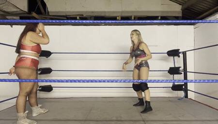 Knuckle locks and butt wrestling