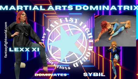 FFGFAN Martial Arts Dominatrix LexxXi dominates Sybil mov