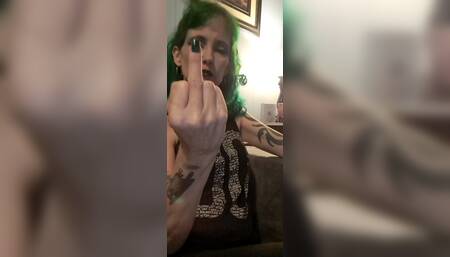 Flipping the Bird! Ignore Fetish Sfw
