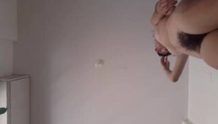 Hairy teen giantess finds her tiny ex