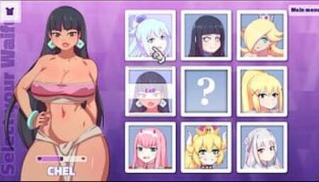 Waifu Hub [PornPlay Parody Hentai game] Bowsette couch casting - Part3