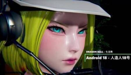DRAGON BALL - Android 18 × Master Roshi × Policewomen - Lite Version