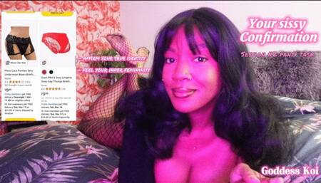 Your sissy confirmation #2