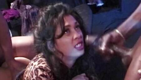 Astonishing French chicks riding big dicks like pros