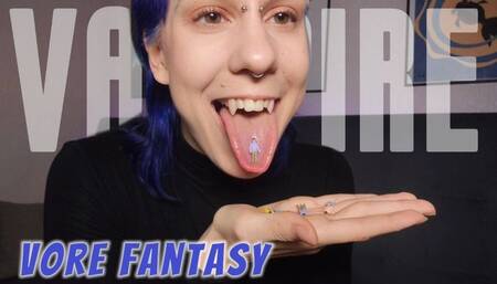 Vampire & 7 humans: vore fantasy