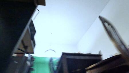 unaware giantess - A teeny in Giantess Home Exploring POV, goddess worship, femdom, fantasy 4k