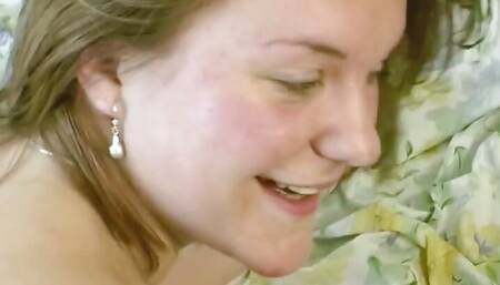 Amateur Takes a Finger up the Bum Before Her First Anal Fuck