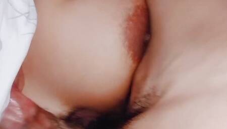 Fucking the neighbor's wife until she is crot inside