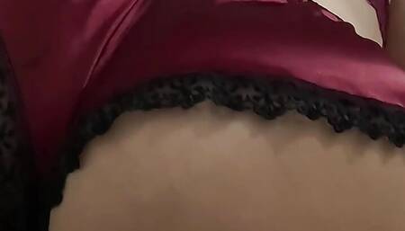 My wife's stepmother goes crazy riding my cock and has multiple orgasms. Mature real ass