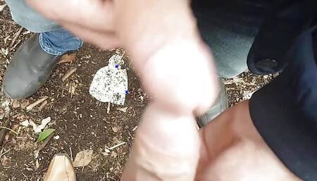 Public Cruising - Jerk, Suck and Cum eating fun