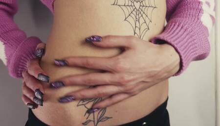 BellyButton Fingering and Vacuum Play